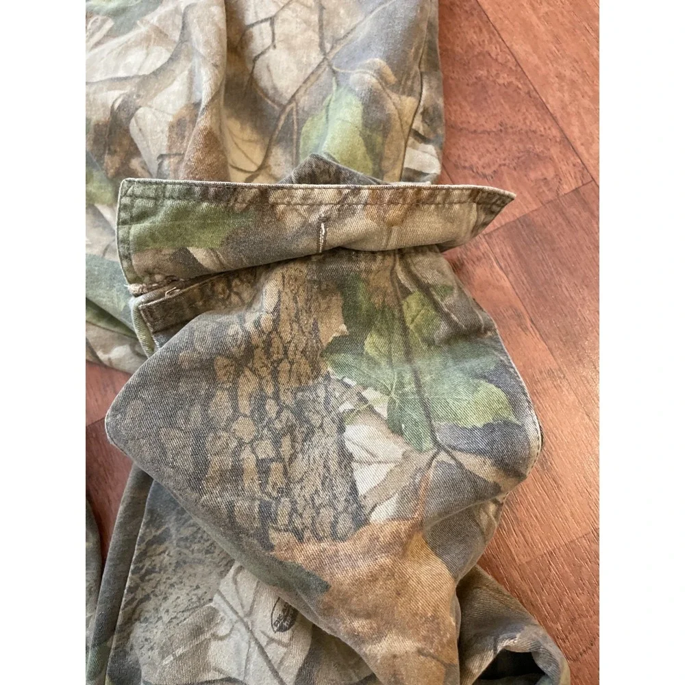 Liberty Mens Realtree Faded Hardwoods Camo Cargo Pants Large Regular Hunting
